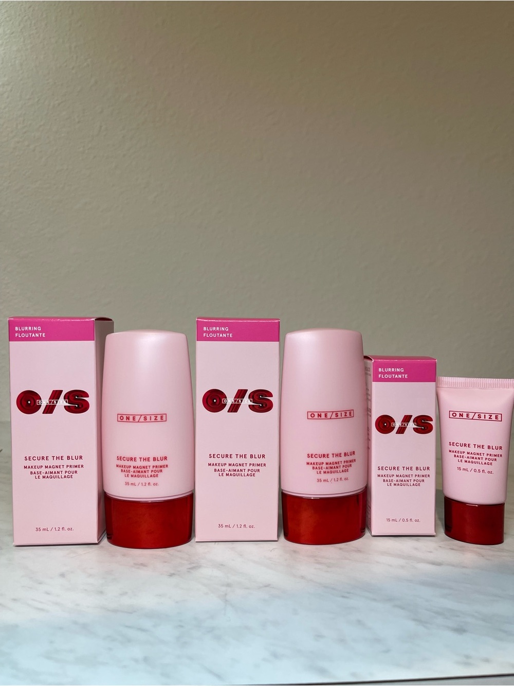 One Size Secure The Blur Makeup Magnet Primer New Bundle